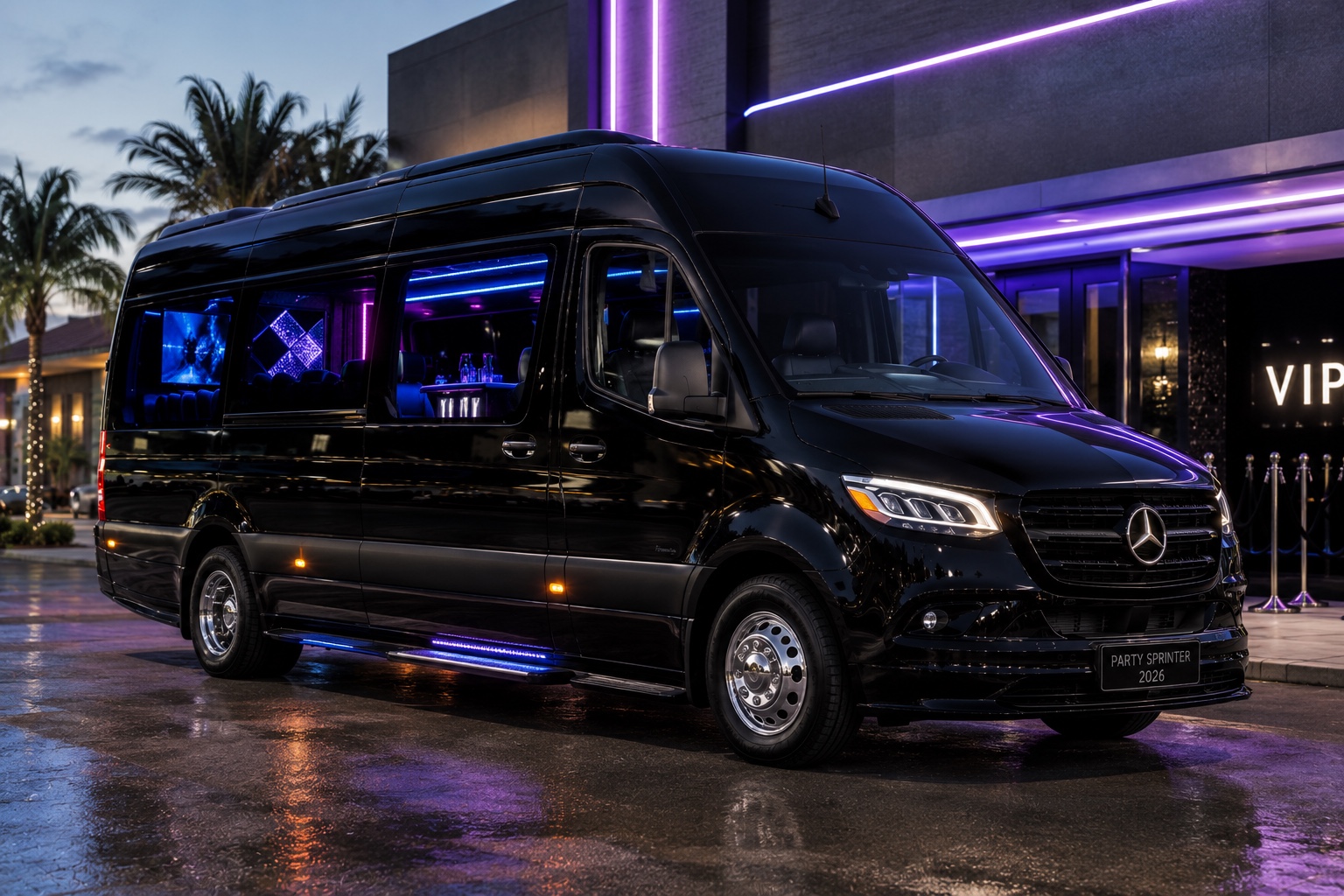 Luxury Party Sprinter Van